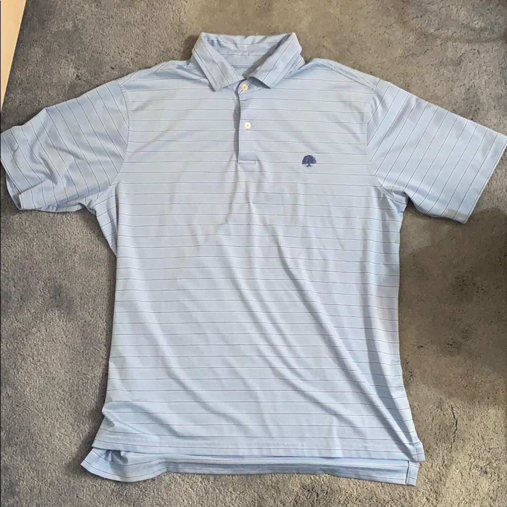 Fairway & Greene Men’s Golf Shirt Medium Blue